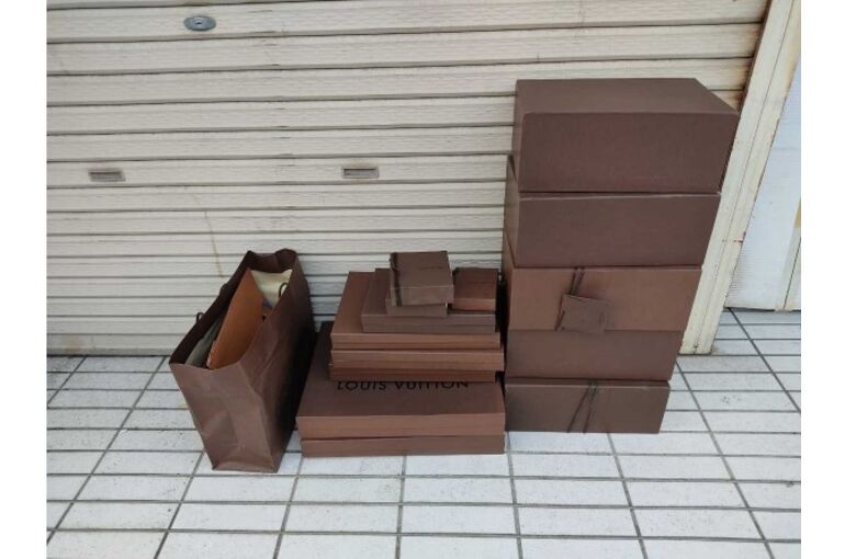 ルイヴィトン　空き箱　買取　島田市出張買取　島田市不用品買取　島田市遺品整理　島田　牧之原　御前崎　掛川　藤枝　静岡　浜松　袋井　磐田　川根　吉田