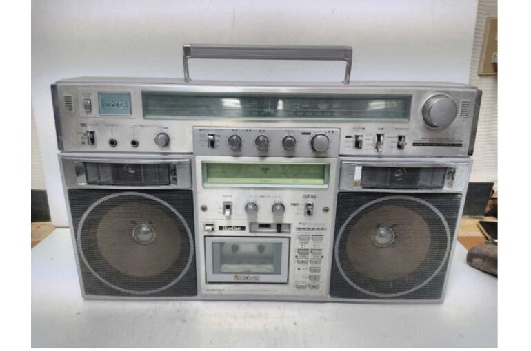 昭和レトロ　ラジカセ　TOSHIBA　RT-S90　買取　遺品整理　遺品買取　島田市　島田市出張買取　島田市不用品買取　島田市遺品整理　